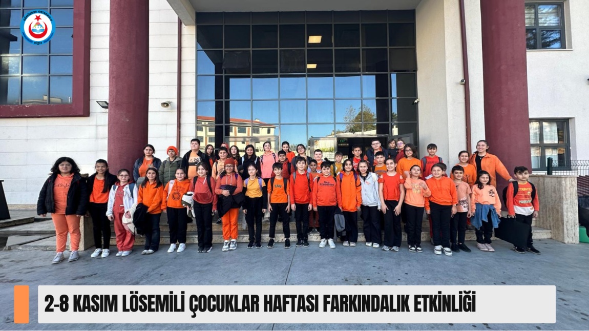 Lösemili Çocuklar Haftasında Farkındalık Etkinliği Gerçekleştirdik